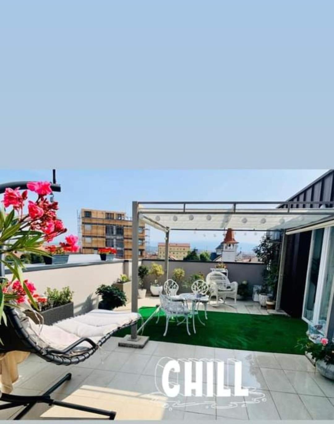 Sibiu Bach Penthouse Lägenhet Exteriör bild